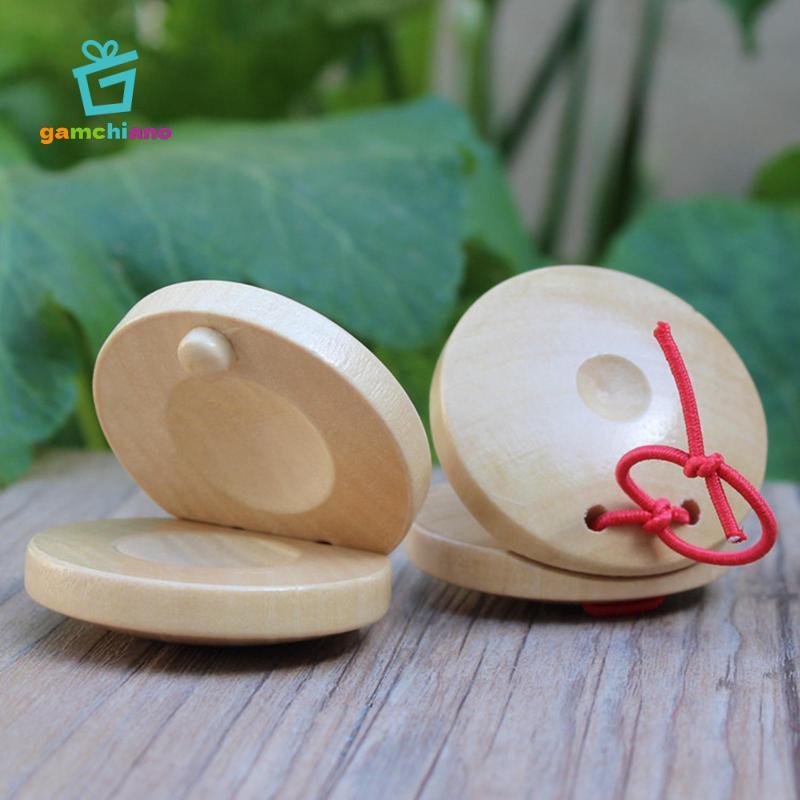 Ngón Tay Castanet Tay Clapper Bề Mặt Mịn Nhạc Cụ Cho Bé Nhịp Điệu Đồ Chơi Cho Ngày Lễ Quà Tặng Sinh Nhật Mẫu Giáo Hộ Gia Đình