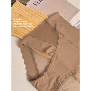 3 Chiếc Nữ Mới cotton Kháng khuẩn Đáy Cao Kiểm Soát Bụng Ren Quần Đùi R-4019