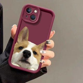 Tương thích cho Redmi 13C 12C 12 10C 10 9C 9A 9 A1 + A2 + Vỏ điện thoại Vỏ mềm silicon hình chú chó Corgi dễ thương
