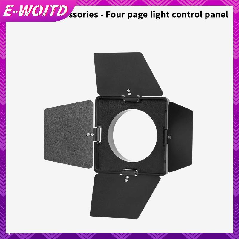 E-WOITD Compuer Bốn-de Rào cản ánh sáng cho Mini Bowens ZGRL80 Công cụ sửa đổi ánh sáng Chuyên nghiệp Accesorio Studio chụp ảnh E-WOITD