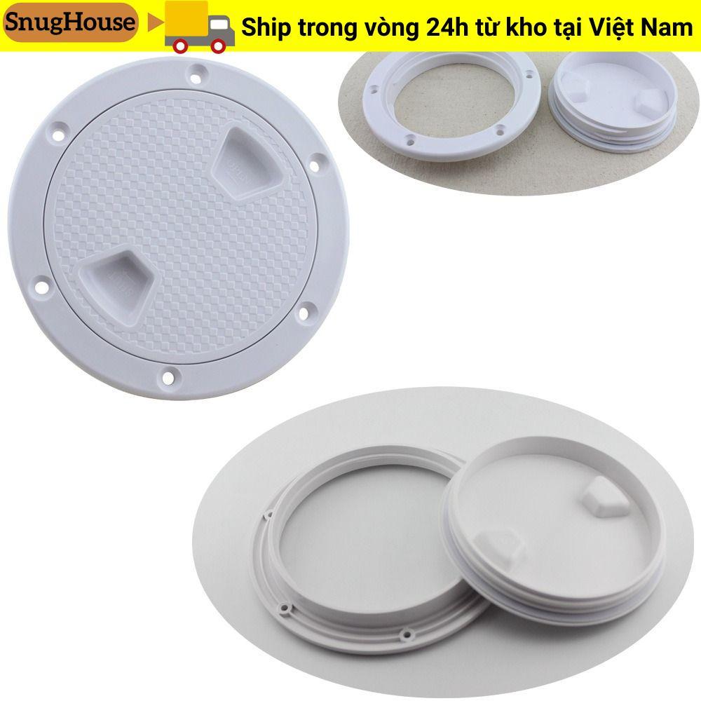 Tấm sàn SNUGHOUSE, ABS 4 6 8 inch Truy cập kiểm tra sàn, Vít tròn đa năng chống trượt Hatch Cover Thuyền du thuyền Phụ kiện hàng hải