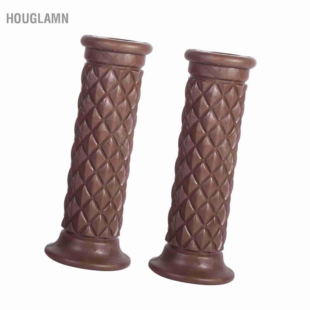 Houglamn Tay Lái Xe Máy Anauto Tay Cầm 1 Cặp 7/8 Và Tay Cao Su Chống Trơn Trượt 22Mm Đầu Mở Nóng Đa Năng Cho quán Cafe Racer Xe Đạp Địa Hình Motocross