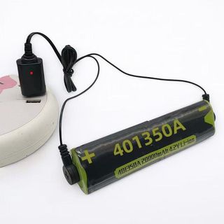 OUSXA 1 Bộ Sạc Pin Lithium, Cáp Sạc Pin 3.7V 4.2V Đa Năng, USB Từ Tính Sạc USB Cho Pin 18650 16340 26650