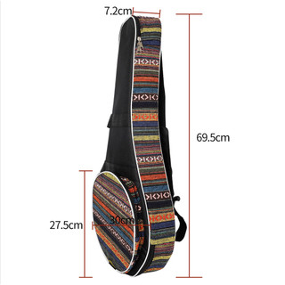 Phong Cách Dân Tộc Mandolin Túi Cotton Dày Túi Xách Oxford Bumandolin Túi Đàn Guitar Tây Tạng Ba Lô