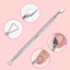 Cây đẩy da chết (sủi móng) - Cây cạo sơn gel, lấy khóe móng loại inox 304 chuyên dụng