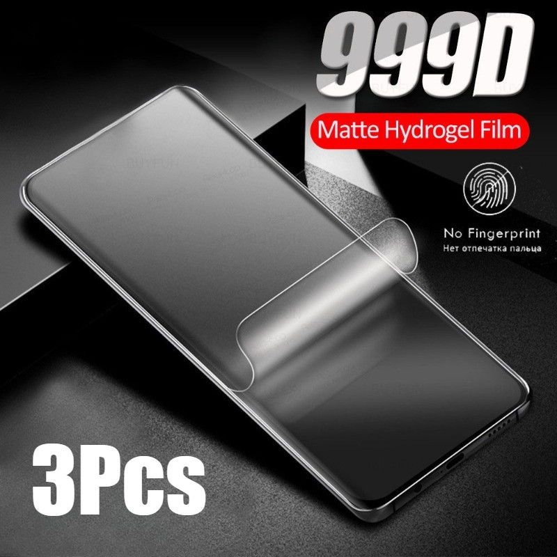 3 Miếng Dán Bảo Vệ Màn Hình HD Mềm Cho Poco X5 X6 X7 X8 Pro Max Chống Gián Điệp Riêng Tư Chống Ánh Sáng Xanh Hydrogel Phim Mờ