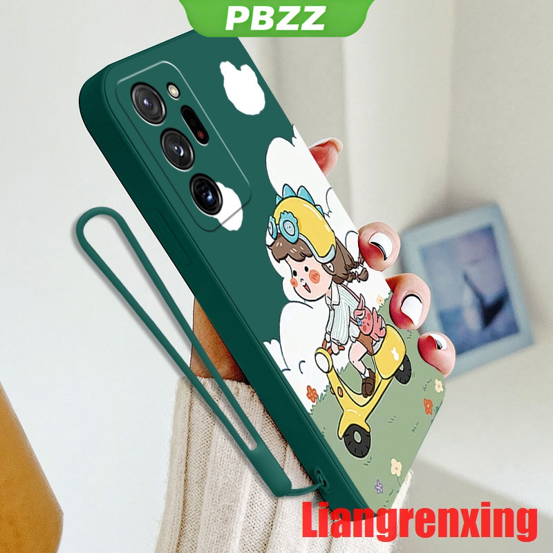 ốp lưng  samsung note 20 ultra samsung note20 Ốp Điện Thoại Silicone Mềm Chống Sốc Cho samsung note 20 ultra note 20 / 20 YTMTN01 viền vuông cute