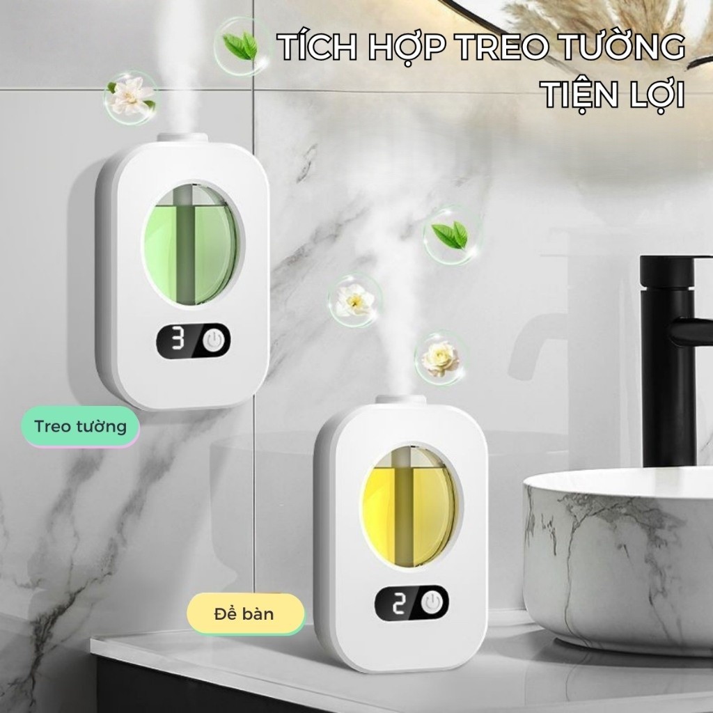 Máy xông tinh dầu 6 chế độ: Tạo ẩm, khuếch tán thơm phòng ngủ. Dùng tiện lợi, phù hợp mọi không gian!