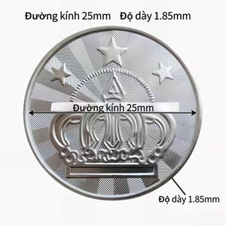 Đồng Xu Token Cho Máy Chơi Game Arcade 1 bộ 10 cái, Với Trọng Lượng 5,5g, Kích Thước Đường Kính 25mm, Làm Bằng Thép Khôn