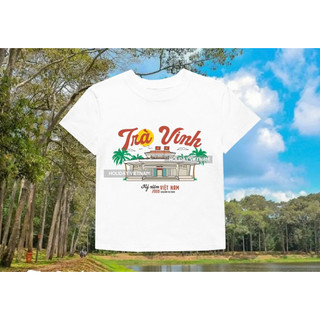 Áo thun Du lịch Trà Vinh Việt Nam 63 tỉnh thành áo thun unisex nam nữ, from oversize và babytee