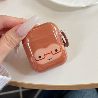 Biểu cảm động vật cho AirPods 1 / 2 3 Pro Pro2 pro3 Airpod4 Bộ tai nghe Vỏ bảo vệ Bluetooth không dây AirPods Pro i3 i4 pro3 Vỏ bảo vệ tai nghe