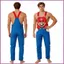 SY3 Trang phục cosplay Super Mario treo quần dành cho người lớn, phù hợp Halloween