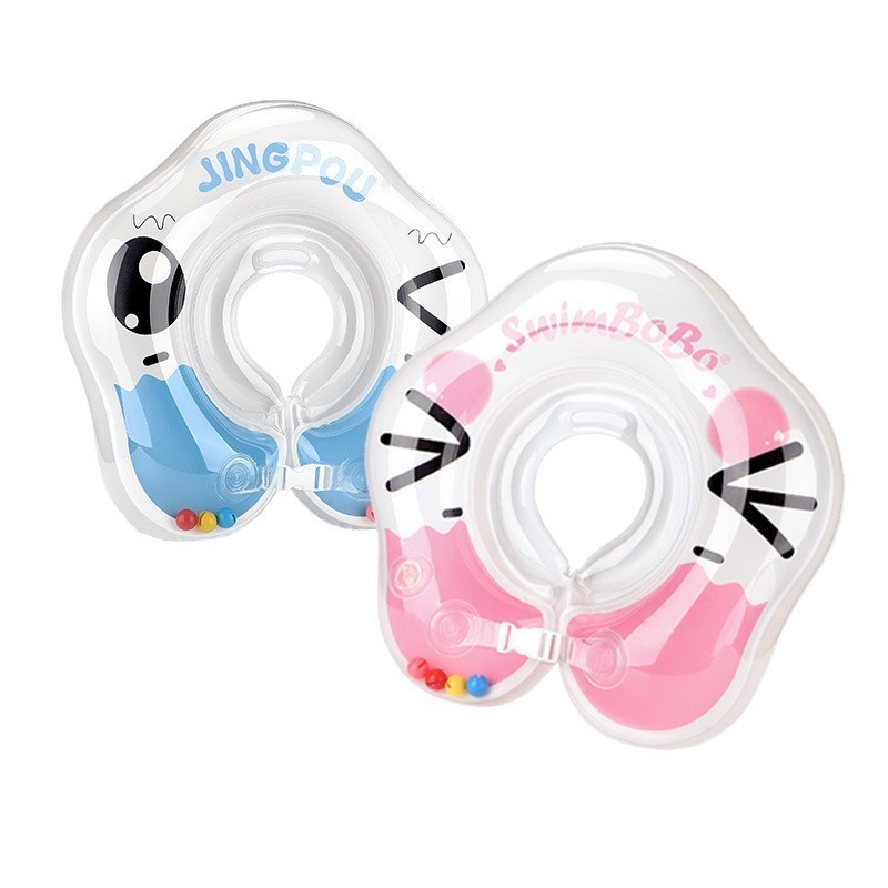 Swimbobo Bé Bơi Cổ Áo Sơ Sinh Cho Bé Cổ Bơm Hơi Hình Cánh Hoa Cho Bé Cổ 4.7
