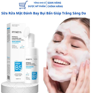 Sữa rửa mặt tạo bọt có đầu cọ làm sạch da ngăn ngừa mụn đầu đen làm trắng và cấp ẩm cho làn da 120g