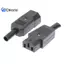 Đầu nối phích cắm cáp thẳng AC 3Pin C13 C14 10A 250V Phích cắm nam nữ đẹp