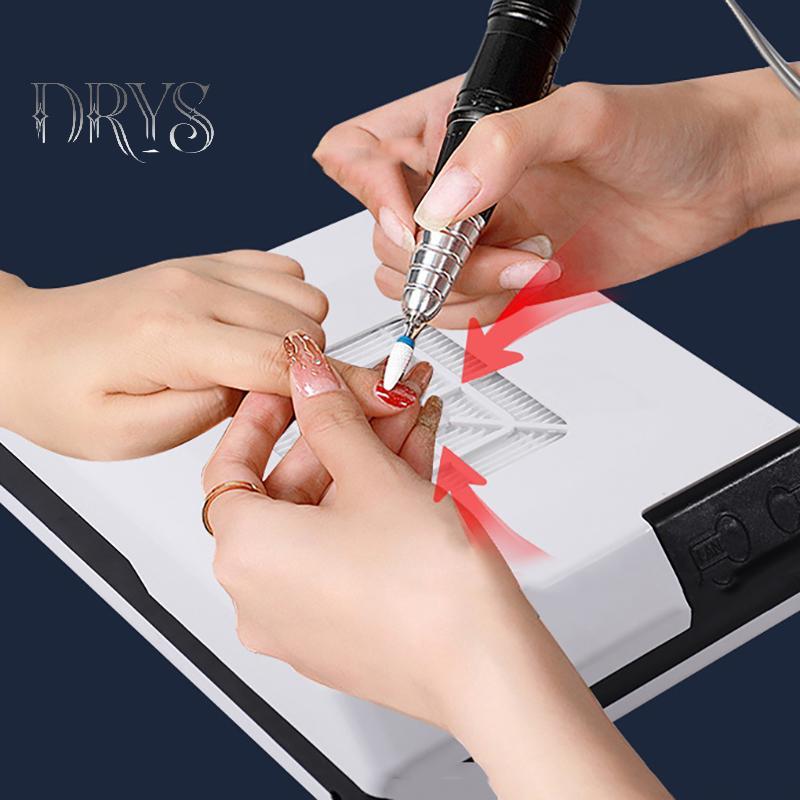 Máy hút bụi móng 65W cho salon nail, lực hút mạnh, dùng cho móng tay, nghệ thuật móng