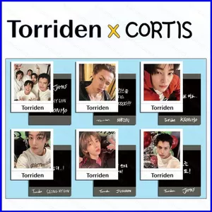 SQ3 6 Cái / bộ CORTIS x Torriden LOMO Card MARTIN KEONHO Bưu Thiếp Bộ Sưu Tập Ngôi Sao Ngoại Vi QS3