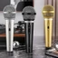 Ở Lại Micro Trẻ Em Đạo Cụ Giả Chơi Giả Vờ Trang Phục Micro Nhựa Đạo Cụ Karaoke Trẻ Em