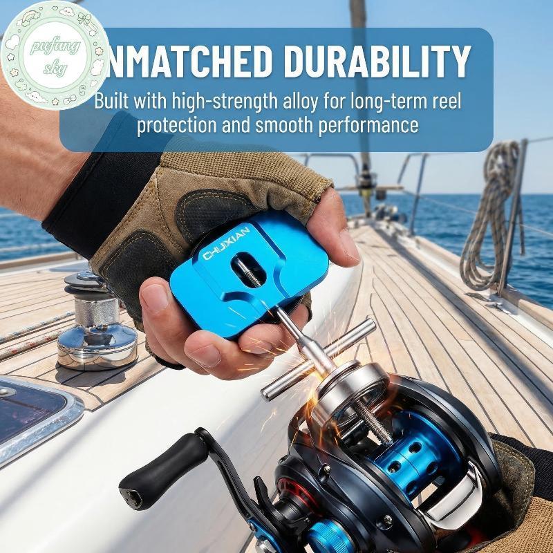 PUSKY Dụng cụ tháo pin bạc spinning reel - 1 bộ