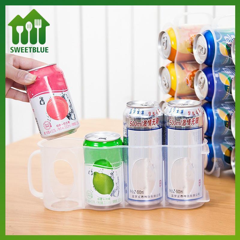 SWEET 4 Lỗ Nước Giải Khát Soda Uống Có Thể Tổ Chức Ras Tủ Lạnh Uống Chai Bia Làm Lạnh Kệ Nhà Bếp Hộp Bảo Quản n