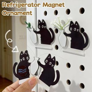 Đa Năng Mèo Whisker Collector- Hoa Khô mọng Nước Màn Hình Hiển Thị Trang Trí Giá Đỡ Món Quà Dễ Thương- Mèo Trang Trí Tủ Lạnh Từ Tính