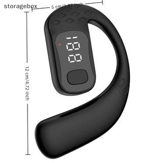 [Hộp lưu trữ] Tai nghe không dây Móc tai Tai nghe Chống nước HD Gọi Mic HiFi Stereo Âm thanh vòm Giảm tiếng ồn Headse Đẹp