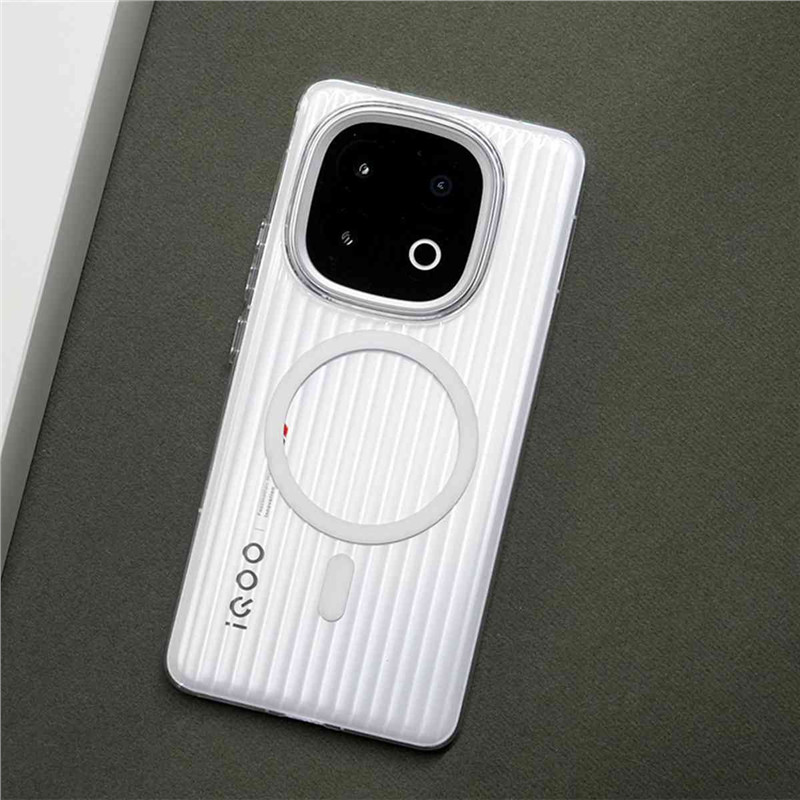 Ốp Điện Thoại Cho iQOO Z9 Z10 Turbo + / Z9 Z10TurboPro Từ Tấm Dọc Họa Tiết Phong Cách Mới Mờ Cứng