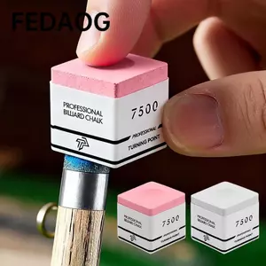 Phấn bi-a FEDAOG TP7500 - Màu hồng/xám, Vuông Chống Trượt
