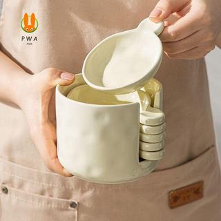 Bộ bát đĩa nhúng phong cách Bắc Âu - Đĩa giấm và gia vị tươi sáng có tay cầm