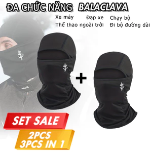 Mũ Balaclava bằng lụa cho đi xe đạp và trượt băng - Thiết kế thoáng khí với lỗ thông gió