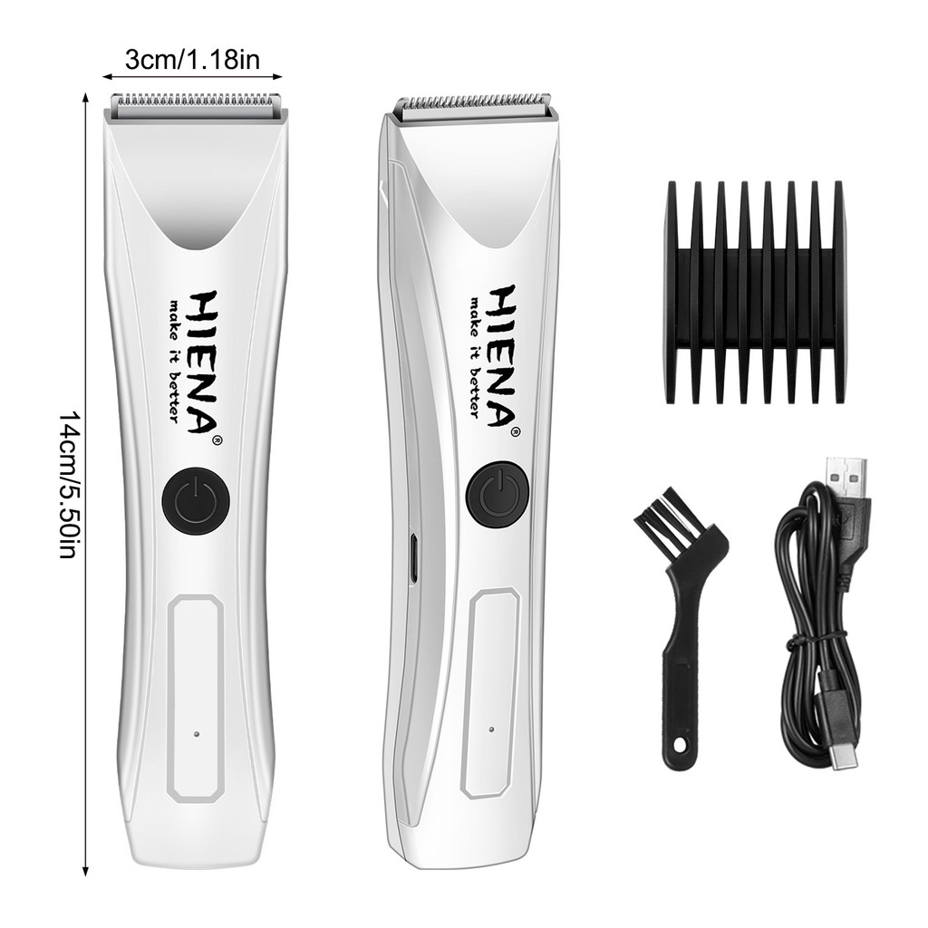 Dao cạo điện toàn thân Máy cạo râu không đau cầm tay Groomer cho tóc ngực Bikini tóc