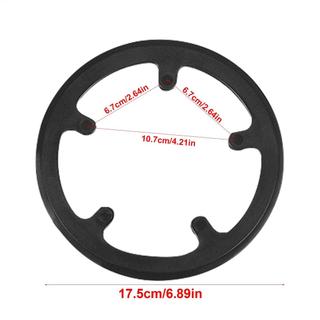 Bicycles Chain Guard Bike Chain Protector Guard with 5 Holes Wrap All-Weather 40 Teeth Frames for Commuting caeudeyvn