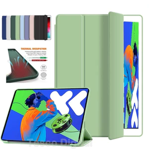 Ốp điện thoại Cho Lenovo Tab P12 12.7 Plus Pro 2022 12.7 11 11.2 Inch Gấp Đứng Silicon Mềm Ốp điện thoại Cho Lenovo Tab P11 K11 Pro Gen 2 Plus 5G TPU Máy Tính Bảng Ốp điện thoại Bảo Vệ Toàn Bộ