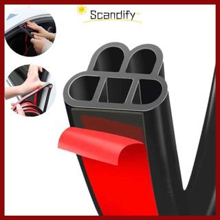 [Còn hàng] SCANDIFY 10m Dải kín cửa ô tô Bảo vệ kính chắn gió đa năng Máy bịt kín thân cây hai lớp