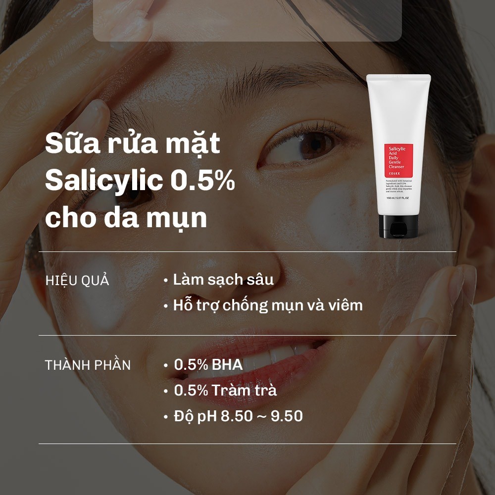 Bộ Chăm Sóc Da COSRX – Làm Dịu, Phục Hồi Da, Phù Hợp Da Nhạy Cảm & Da Mụn