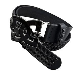 Thắt lưng Treeling Unisex Gothic Punk PU nhẹ để khiêu vũ và đi lại có thể điều chỉnh