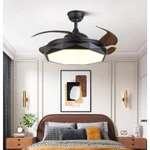 Đồ dùng cho gia đình Quạt Trần Đèn Led Cánh Xếp Cao Cấp ( 013 023 053 ), Có 3 Chế Độ Sáng Điều Khiển Từ Xa — ảnh 2