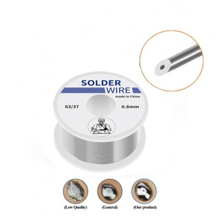 Hàn hiệu quả với dây hàn lõi nhựa 0 8mm Bao gồm cuộn thông lượng