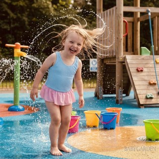 Tập Đi Bé Gái Một Mảnh Đồ Bơi Liền Quần Chắp Vá Xù Đi Biển Không Tay Mùa Hè Đi Biển Bộ Đồ Tắm