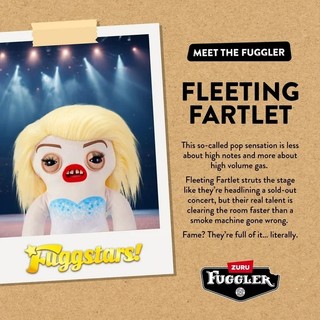 Fuggler Fug Stars Serise Funny Ugly Monster Đồ chơi nhồi bông