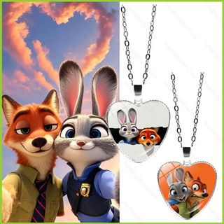 Vòng cổ anime Judy Hopps &amp; Nick Wilde Zootopia 2 - Phụ kiện thời trang đa năng