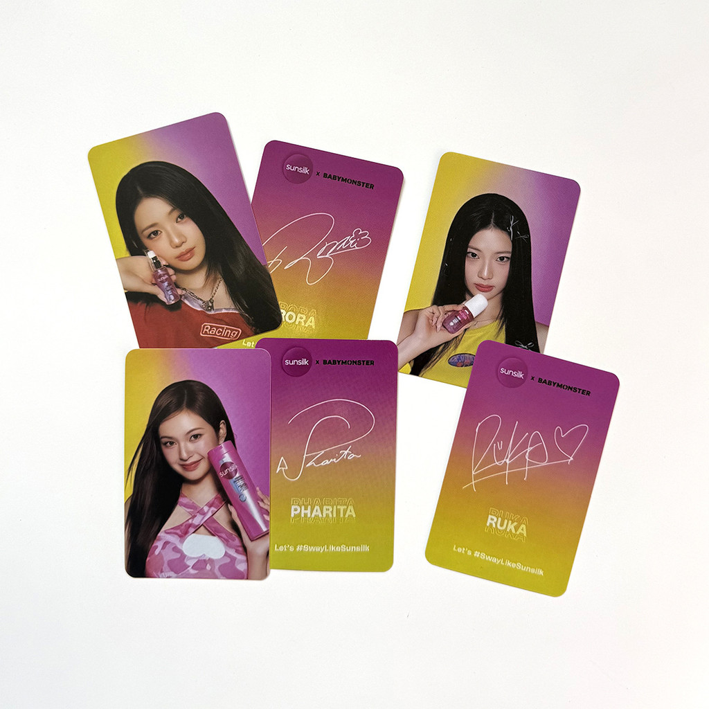 BABYMONSTER sunsilkid Xác nhận Photocard Thẻ thưởng AHDEON ASA Photocard 2026.1.20