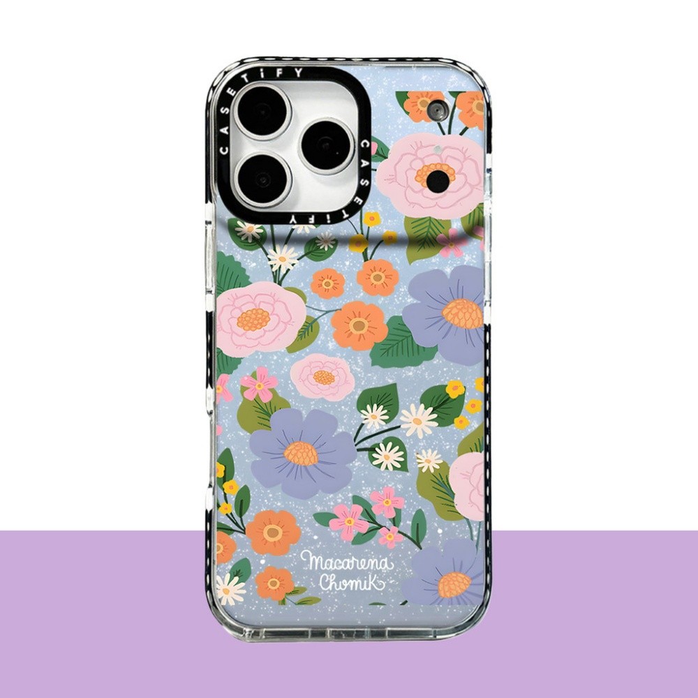 Ốp Điện Thoại Mềm Hoa Hồng Lấp Lánh Cho iPhone 17 Pro Max 16 Plus 15 14 13 12 11 Vỏ Bảo Vệ Chống Sốc