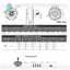 Gamchiano Động Cơ Không Chổi Than 1300kv Hiệu Suất Cao Với Vít Và Đai Ốc B2807 Trục Hợp Kim Cho Máy Bay Drone RC FPV Phụ Kiện Máy Bay