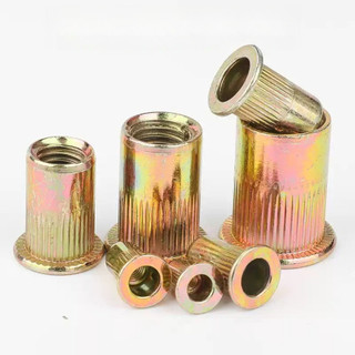 đai ốc rút, ecu rivet rút, tán rút các loại（mạ kẽm màu）  /Tán ecu rút Mạ kẽm size  M3M4M5-M12 【LXY-G1】