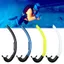 TOPTOOLCX Ống thở bơi, Ống thở lặn có thể điều chỉnh linh hoạt, Phụ kiện thiết bị lặn thở nổi PVC đầy đủ ướt dành cho người lớn Lặn