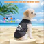 Áo vest thú cưng cỡ S-2XL, phong cách chui đầu, in chân chó, nhiều màu sắc và thoáng khí cho mùa hè, thích hợp cho cả sử dụng trong nhà và ngoài trời, và phù hợp với tất cả chó và mèo nhỏ.