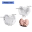 Cc Khuôn Silicon Cho Nơ Bí Ngô Bảo Quản Hộp Đựng Trang Sức Phụ Kiện Người Tổ Chức Ốp Lưng Làm Thiết Kế Nhẹ
