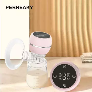Máy hút sữa điện tích hợp PERNEAKY, với màn hình LED Máy hút sữa điện cho con bú, 3 chế độ Tiếng ồn thấp 9 Máy sữa mức hút