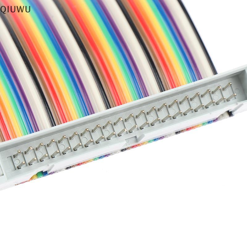 Dây nối dài cáp GPIO QIUWU Raspberry Pi 40 Pin cho Raspberry Pi 4B / 3B GPIO Board.